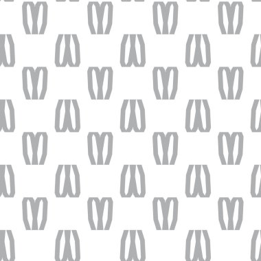 Geometrik süslemeli vektör deseni. Kusursuz tasarım dokusu 