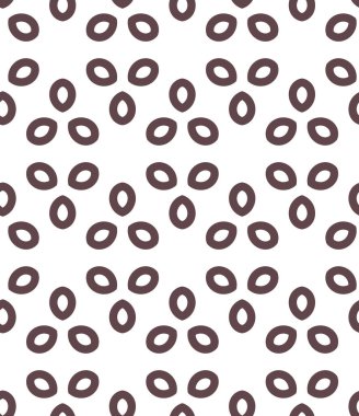 Geometrik süslemeli vektör deseni. Kusursuz tasarım dokusu 