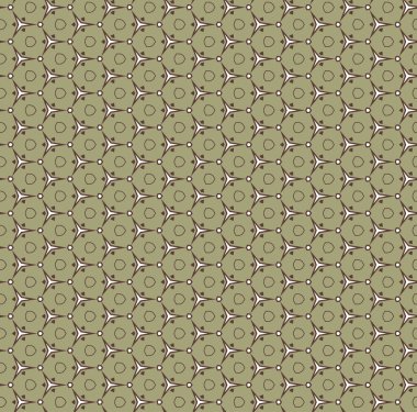 Geometrik süslemeli vektör deseni. Kusursuz tasarım dokusu 