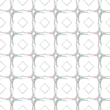 Geometrik süslemeli vektör deseni. Kusursuz tasarım dokusu