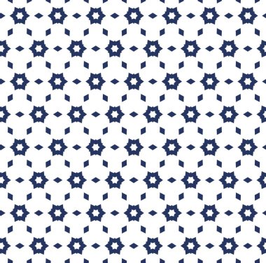 Geometrik süslemeli vektör deseni. Kusursuz tasarım dokusu 