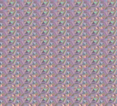 Geometrik süslemeli vektör deseni. Kusursuz tasarım dokusu 