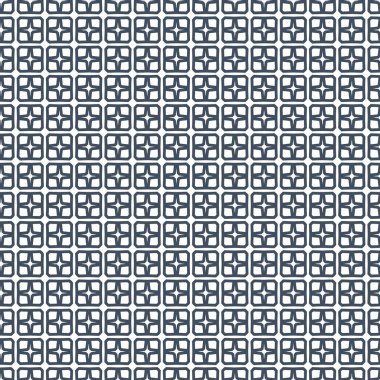 Geometrik süslemeli vektör deseni. Kusursuz tasarım dokusu 