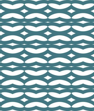 Geometrik süslemeli vektör deseni. Kusursuz tasarım dokusu 