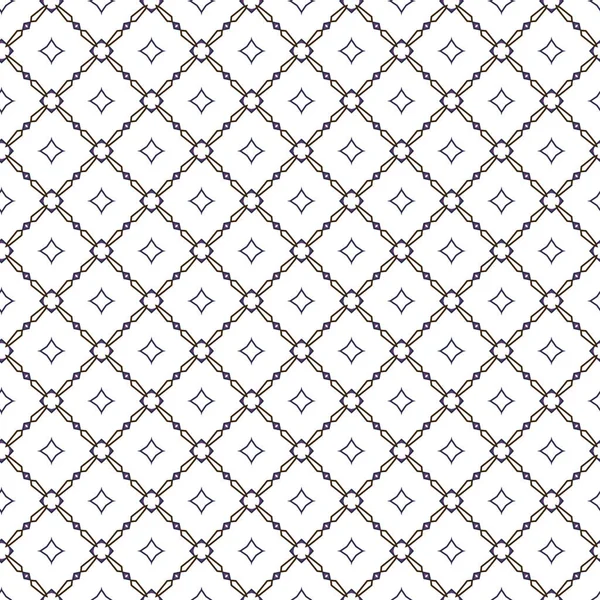 Patrón Vectorial Ornamental Geométrico Textura Diseño Sin Costuras — Vector de stock