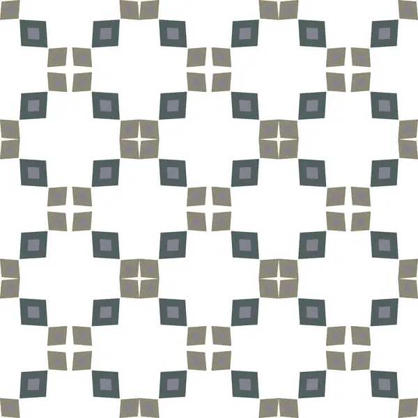 Geometrisches Ornamentales Vektormuster Nahtlose Design Textur — Stockvektor