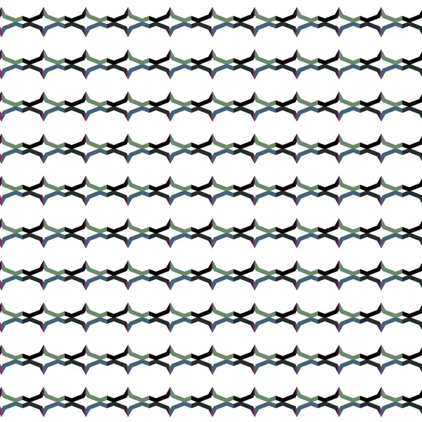 Geometriskt Dekorativt Vektormönster Sömlös Design Konsistens — Stock vektor