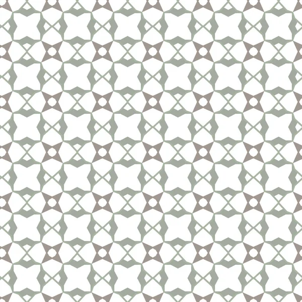 Geometrisches Ornamentales Vektormuster Nahtlose Design Textur — Stockvektor