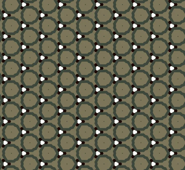 Geometrisches Ornamentales Vektormuster Nahtlose Design Textur — Stockvektor