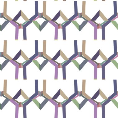 Soyut süs vektör deseni. Kusursuz tasarım dokusu