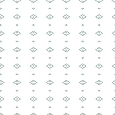 Geometrik süslemeli vektör deseni. Kusursuz tasarım dokusu 