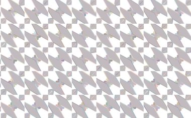 Geometrik süslemeli vektör deseni. Kusursuz tasarım dokusu 