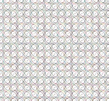 Geometrik süslemeli vektör deseni. Kusursuz tasarım dokusu 