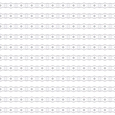 Geometrik süslemeli vektör deseni. Kusursuz tasarım dokusu 