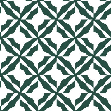 Geometrik süslemeli vektör deseni. Kusursuz tasarım dokusu 