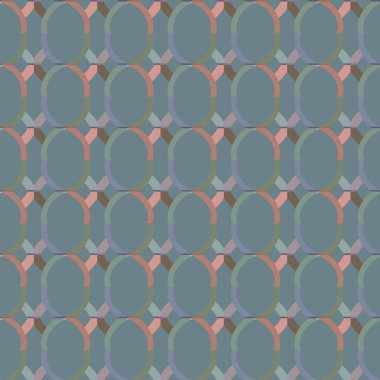 Geometrik süslemeli vektör deseni. Kusursuz tasarım dokusu 