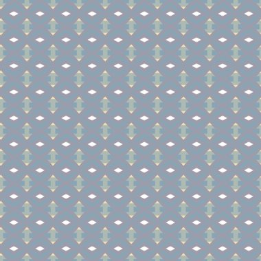 Geometrik süslemeli vektör deseni. Kusursuz tasarım dokusu 