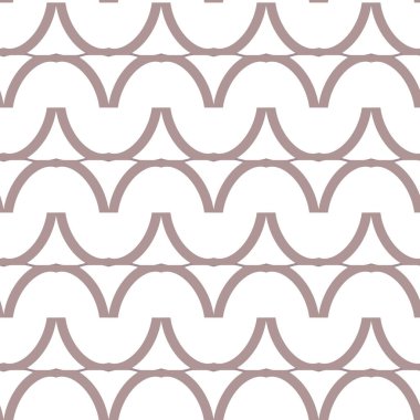 Geometrik süslemeli vektör deseni. Kusursuz tasarım dokusu 