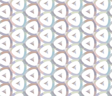 Geometrik süslemeli vektör deseni. Kusursuz tasarım dokusu