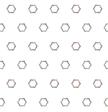 Geometrik süslemeli vektör deseni. Kusursuz tasarım dokusu