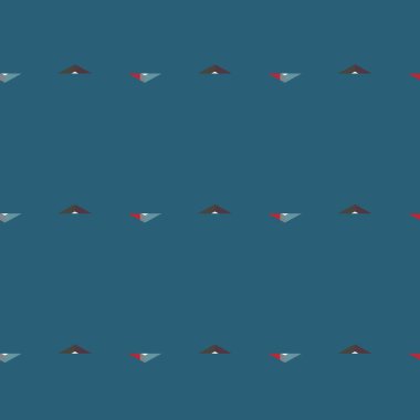 Geometrik süslemeli vektör deseni. Kusursuz tasarım dokusu 