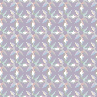 Geometrik süslemeli vektör deseni. Kusursuz tasarım dokusu