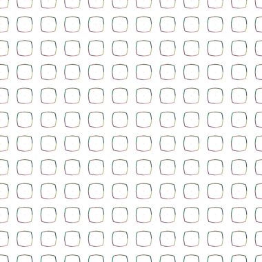 Geometrik süslemeli vektör deseni. Kusursuz tasarım dokusu 
