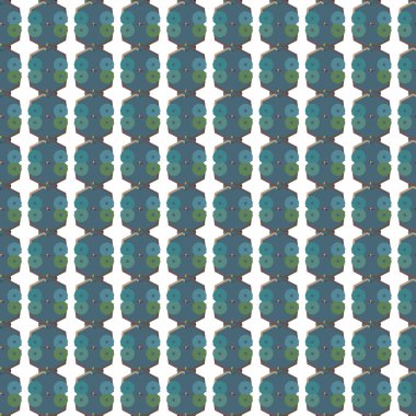 Geometrik süslemeli vektör deseni. Kusursuz tasarım dokusu 