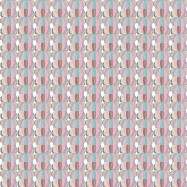 Geometrik süslemeli vektör deseni. Kusursuz tasarım dokusu 