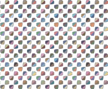 Geometrik süslemeli vektör deseni. Kusursuz tasarım dokusu