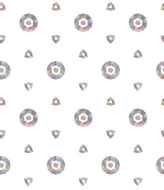 Geometrik süslemeli vektör deseni. Kusursuz tasarım dokusu