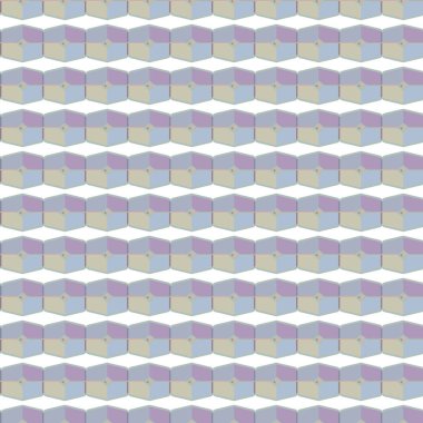 Geometrik süslemeli vektör deseni. Kusursuz tasarım dokusu