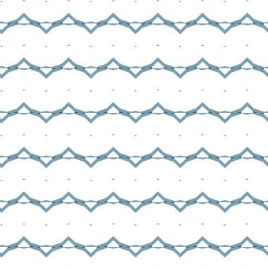 Geometrik süslemeli vektör deseni. Kusursuz tasarım dokusu 
