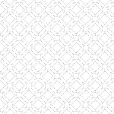 Geometrik süslemeli vektör deseni. Kusursuz tasarım dokusu 