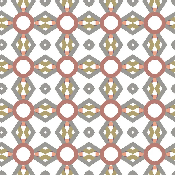 Geometrisches Ornamentales Vektormuster Nahtlose Design Textur — Stockvektor