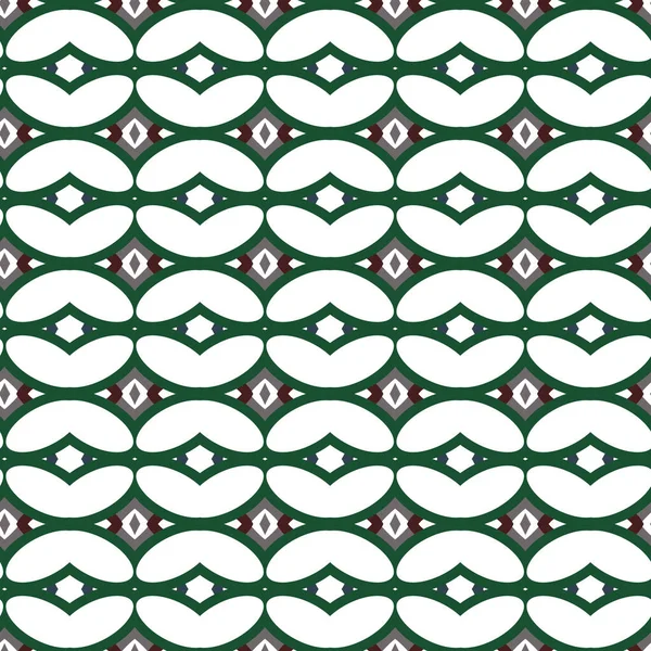 Padrão Vetorial Ornamental Geométrico Textura Design Sem Costura — Vetor de Stock