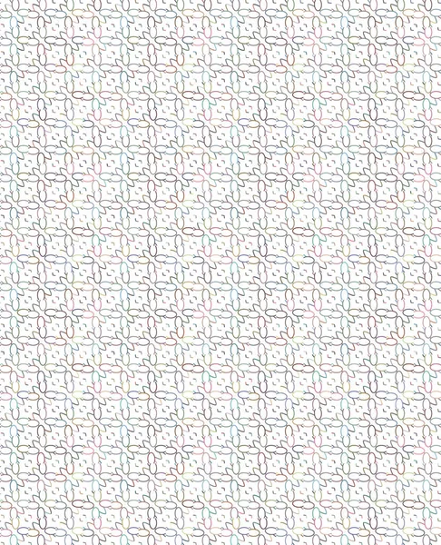 Geometrisches Ornamentales Vektormuster Nahtlose Design Textur — Stockvektor