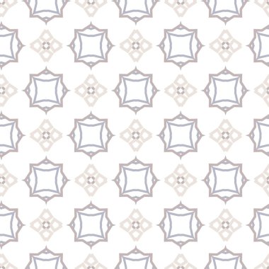 Geometrik süslemeli vektör deseni. Kusursuz tasarım dokusu 