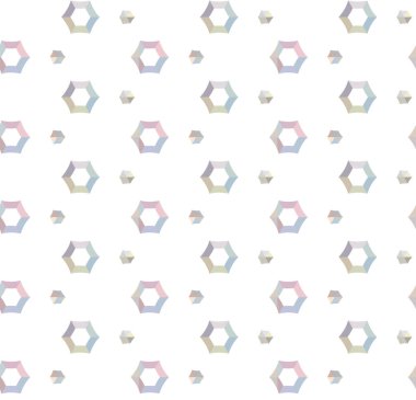 Geometrik süslemeli vektör deseni. Kusursuz tasarım dokusu