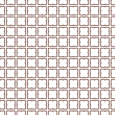 Geometrik süslemeli vektör deseni. Kusursuz tasarım dokusu 