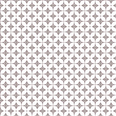 Geometrik süslemeli vektör deseni. Kusursuz tasarım dokusu 