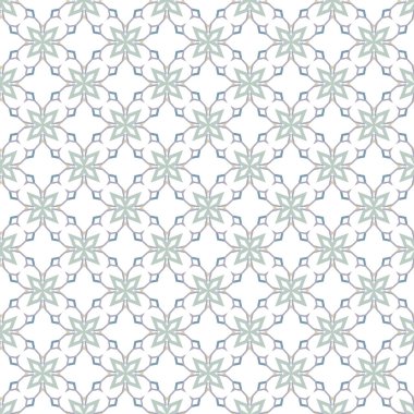 Geometrik süslemeli vektör deseni. Kusursuz tasarım dokusu 