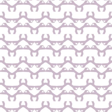 Geometrik süslemeli vektör deseni. Kusursuz tasarım dokusu 