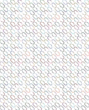 Geometrik süslemeli vektör deseni. Kusursuz tasarım dokusu