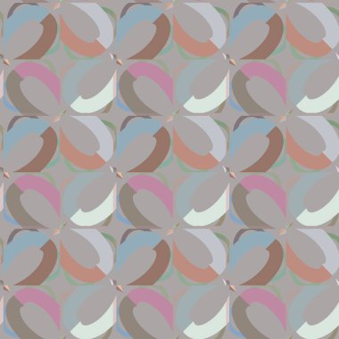 Geometrik süslemeli vektör deseni. Kusursuz tasarım dokusu