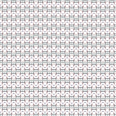 Geometrik süslemeli vektör deseni. Kusursuz tasarım dokusu