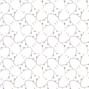 Geometrik süslemeli vektör deseni. Kusursuz tasarım dokusu