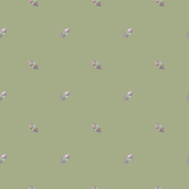 Geometrik süslemeli vektör deseni. Kusursuz tasarım dokusu 