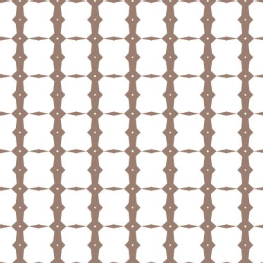 Geometrik süslemeli vektör deseni. Kusursuz tasarım dokusu 