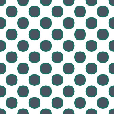 Geometrik süslemeli vektör deseni. Kusursuz tasarım dokusu 